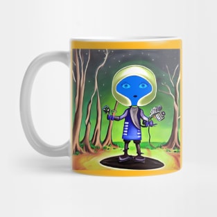 Alien Scientist Mug